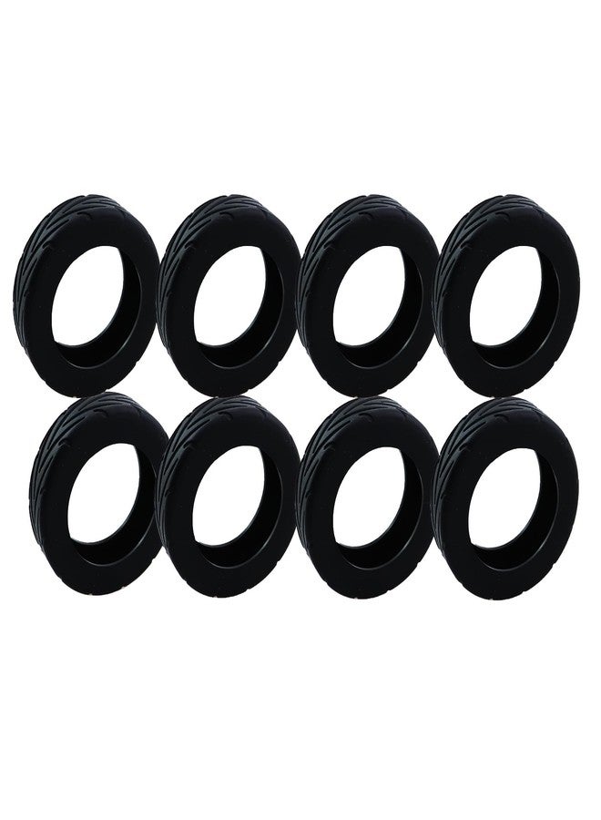 CXMTECH 8PCS Luggage Wheels Covers Carry-on Silicone Protectors for Universal Essential Travel Accessories Suitcase for Wheel Diameters 2.0 to 2.4 Inch Luggage - Image 1